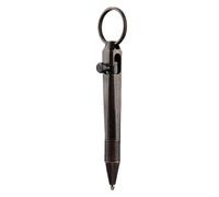 Joberio Bolígrafo de latón, cartera corta para bolígrafos pequeños, bolígrafo portátil delicado de firma, bolígrafos de tinta pequeña, bolígrafo de acción de perno pequeño para oficinas, trabajo
