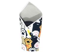 Joberio Cat Grooming Cloth Wrap - Self-Adherent Adjustable Fabric To Wrap Cat | Cat Burrito Wrap & Multifunctional Pet Tool | Anti-Scratch Anti-Escape Bag | No Skin Irritation Cat Wrap for Clip Nails