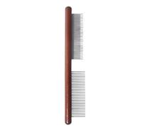 Joberio Flea Comb for Dogs,Dandruff Removal Comb Practical Kitten Flea Comb - Lice Brush Comb Scalp Cleaning Comb with Wood Handle for Home Shops