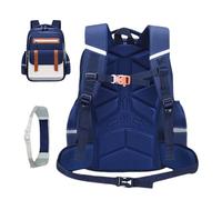 Joberio Mochila para libros para niños, mochila escolar primaria | Mochila reflectante para niños, bolsa de hombro deportiva multifuncional, bolsa de hombro para preescolar y escuela primaria, zafiro