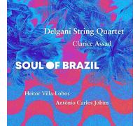 Jobim, Assad, Villa-Lobos : Musique de chambre. Assad, Delgani Quartet.