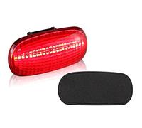 JOBOUND Ajuste for Renault 2 Trafic FL JL Ajuste for Nissan Interstar X70 Primastar X83 LUZ trasera 3ª luz de freno luces de parada traseras de montaje alto Tercera luz de freno (Color : 1pcs LED RED
