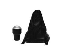 JOBOUND Bota de cuero con perilla de palanca de cambios de 5 velocidades for Hyundai Tucson 2004 2005 2006 2007 2008 2009 Pomos de palanca de cambios