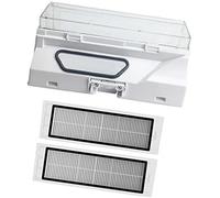 JOBOUND Kit de depósito de Polvo y Dos filtros for aspiradoras Xiaomi, Roborock, S50, S51, S52, S53, S55, T6, T61 y T65. Kit de reemplazo de aspiradora