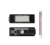 JOBOUND Lámparas de luz de placa de matrícula LED for coche, 2 unidades, for Citroen DS5 DS3 c-elysee C4 C4 Picasso C3 C5 Berlingo C2 C6 C8 Jumpy Evasion Luz trasera LED