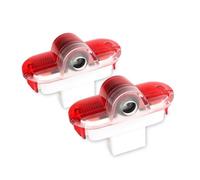 JOBOUND Luz LED de Bienvenida for Puerta de Coche, 2 Unidades, for VW Golf Caddy Lavida, Touran, Bora Beetle, Accesorios de lámpara de Sombra 3D, Logotipo de proyectos en el Suelo Luces de Charco del