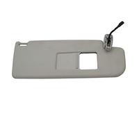 JOBOUND Visera Interior de Coche Compatible con Volkswagen Polo 2011 2012 2013-2017, Tablero Parasol Derecho con luz de Espejo, Visera Gris