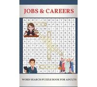Jobs & Careers Word Search Puzzle Book for Adults: Engaging Career-Themed Puzzles for Relaxation and Enjoyment