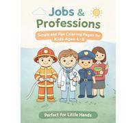 Jobs & Professions: Coloring Book for Kids