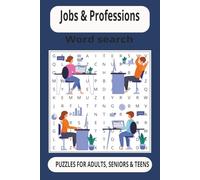 Jobs & Professions Word Search Puzzle Book: 6x9 inches, 110 pages | 55 Puzzles | Relaxing Career-Themed Brain Games | Perfect Gift for Puzzle Lovers