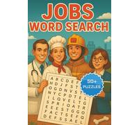 Jobs Word Search: 50+ Fun & Easy Large Print Puzzles for Holidays & Vacations