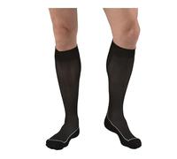 JOBST - Calcetines de compresión graduados para los amantes del deporte (compresión 15-20 mmHg, diseño unisex, color negro frío, talla L