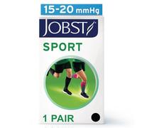 Jobst Sport Calcetines, Negro, Talla S, 15-20 mmHg
