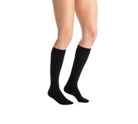 Jobst Opaco SoftFit - Altas de rodilla con punta cerrada - 20-30 mmHg Full Negro XL Completo 7769230