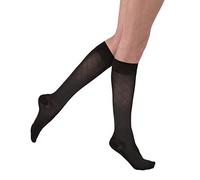 Jobst Ultrasheer Diamond Pattern 20-30 mmHg Closed Toe Knee High Compression Stockings XL Black 119177 by Jobst