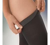 Jobst UltraSheer Punta Cerrada Muslo Altos w/Banda Sensible - 30-40 mmHg Petite Natural Pequeño Petite 7768824