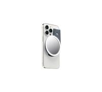 JOBY Beamo Anillo de Luz, Compatible con iPhone con MagSafe, Anillo de Luz LED, Se Puede Usar con Cualquier Smartphone con el Anillo Adhesivo Incluido, para Móviles, Anillo de Luz Magnético, Gris