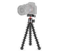 JOBY GorillaPod 3K Pro Kit MII, Trípode Profesional Flexible de Aluminio con Rótula, Placa QR, Fabricado en Italia, para Cámaras CSC, Sin Espejo, Capacidad de Carga 3 kg, 6.6 LB, J91566-BWW