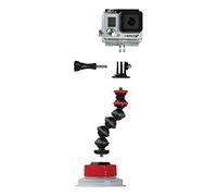 JOBY GorillaPod - Brazo Flexible y Ventosa para Cámara, GoPro, 360 y Otras Cámaras de Acción, JB01329-BWW