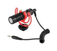 Joby JB01643-BWW Wavo Mobile - Micrófono Compacto en Cámara con Adaptador Rycote, Tapa Deadcat para Smartphone, Micrófono para Movil, CSC, Videograbadora, Vlogging, Youtube