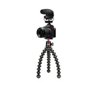 JOBY Kit de vlogger experto, kit de vlogging de cámara GorillaPod (trípode flexible GorillaPod 3K, micrófono Wavo PRO DS, cables TRR), kit de cámara Vlog, kit de Youtuber, kit de creación de contenido