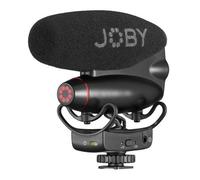 JOBY Wavo Pro DS Micrófono Profesional Direccional para Cámara, Soporte de Choque Rycote, Filtro de Corte Bajo, Leds Incorporados, CSC, Mirrorless, Vlogging, Youtuber, Creadores de Contenido