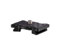 Joby JB01570-BWW - Zapata QR 3K Pro de liberación rápida (Tipo Arca, para rótula de Bola 3K Pro y Kit GorillaPod 3K Pro, para Canon, Nikon, Sony, Aluminio)