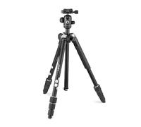 JOBY RangePod - Trípode de Aluminio para cámara de Viaje/Smartphone con Cabeza esférica, Abrazadera Universal para Smartphone y Bolsa de Transporte, para CSC, DSLR, sin Espejo, teléfonos móviles,