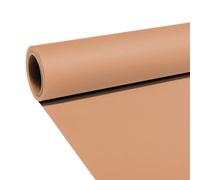 JOBY Seamless Creator Fondo Fotográfico de Papel, para Vídeos, Streaming, Telón de Fondo para Sesiones Fotográficas, Atrezzo Fotográfico, 1,35X11m, Marrón (Bohemian Brown)