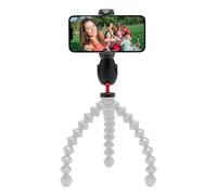 JOBY Soporte GripTight Pro 3, Abrazadera para Móvil Compatible con iPhone y Android, Abrazadera para Smartphone con 2 Zapatas Frías, Rotación de 360°, Negro