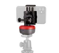 JOBY Spin Kit de Montura de Móvil, Incluye Rótula Electrónica Bluetooth, Montura Móvil-Control Movimiento, Base Paneo Motorizada Móvil, Vídeo Panorámico, Vlog, Contenidos, Timelapse, Control por App