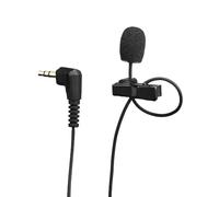 JOBY Wavo Lav PRO - Micrófono Lavalier profesional omnidireccional con cápsula miniatura de grado profesional, para cámaras, sistema de clip fácil, vlogging, transmisión en vivo, cable de 8 pies de