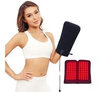 JOBYNA Terapia infrarroja para el dolor de manos, erapia de luz roja LED de 660 nm y 850 nm para muñeca, cuerpo, articulación, túnel carpiano, Red & Infrared Light therapy con Modo de Pulso