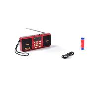 JOC Altavoces de Radio para Personas Mayores Compatibles con para Tarjeta USB TF Receptor Estéreo FM Portátil