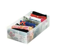 Jocca 4685 Pack de 2 Organizadores de Cajones/Ideal para Calcetines/Corbatas y Cinturones/Plegables y Resistentes/ 30x15.5x8 cm/ 100% Polipropileno, Dimensions: 3015.58 cm Thickness: 0.7 mm, 150