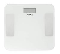 Jocca 7164 -Báscula con Bluetooth, historial de medidas, medidor de masa muscular y grasa corporal
