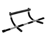 JOCCA - Barra de Dominadas Sin Montaje | Barra de Ejercicios para Puerta | Tonifica Bíceps, Tríceps, Pectorales, Espalda y Abdominales | Soporta hasta 135 Kg