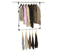 JOCCA - Barra para Colgar Supletoria/Barra de Armario Extra/Perchero Ajustable/Aguanta hasta 10Kg/ Montaje Sencillo