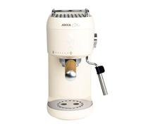 Jocca - Cafetera Espresso 20 Bares con Vaporizador, 1400W, Depósito 1L, Botones Táctiles Iluminados, Calentador de Tazas y Termobloque de Calentamiento Rápido