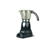 Jocca - Cafetera Italiana Eléctrica | 6 Tazas | Sin Cables | Giro 360º | Jarra con Asa de Frío