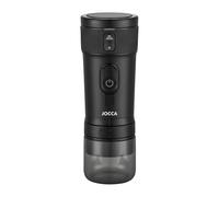Jocca - Cafetera Portátil 3 en 1 | Compatible con Cápsulas Nespresso, Dolce Gusto y Café Molido | 15 Bares, Batería 2600mAh, Calentador 100W, USB-C, 100ml, Café Caliente en 8 Minutos