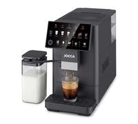 JOCCA Cafetera Superautomática 20 Bar con Molinillo y Depósito de Leche | Pantalla táctil, 7 bebidas, depósito de leche 750 ml, molinillo 15 niveles, limpieza automática y dosis ajustable