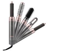 JOCCA Moldeador Pelo 5 en 1 - 1000 W, 5 Cabezales Intercambiables, Estuche Premium