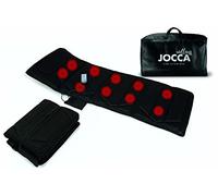 Jocca Colchón masajeador Plegable, Colchoneta de Masaje eléctrica 4 Zonas, Bolsa Incluida, Colchón de Masaje 10 Motores, Intensidad Ajustable