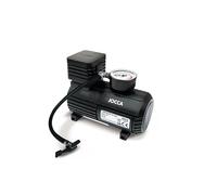 Jocca - Compresor de aire | Hinchador neumáticos coches y motos | Ruedas Bicicleta | Balones | Manguera Goma 16mm | Cable 3 metros