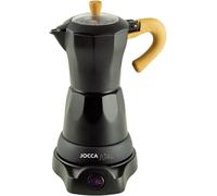 Jocca Eléctrico Espresso Máquina de Café Negro para 6 Tazas Desayuno Retro