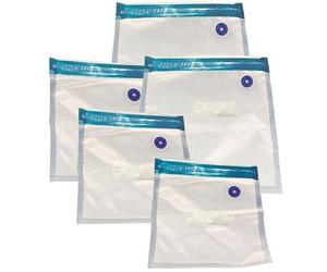 JOCCA - Envasadora al Vacío Recargable con 5 Bolsas Reutilizables/Carga USB/Gran Potencia/Bolsas Zip/Portátil y Sencilla (20 Bolsas)