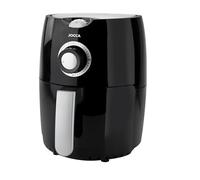 Jocca - Freidora de Aire Caliente 3,8L | Freidora Sin Aceite | Cocina Sana | 1450W de Potencia | Protección sobrecalentamiento | Mango con tacto frío (Negro 2.2L)