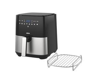 JOCCA - Freidora sin aceite con temporizador 1450W | Freidora de Aire Caliente | Capacidad 5 litros | Air Fryer | Cocina Sana | Temperatura Ajustable…