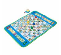 Jocca Juego de Mesa Gigante Multijuego para Exterior con Parchís, Oca y Twister, Ideal para Aprendizaje y Socialización